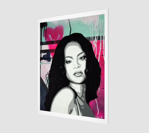 "Rihanna" - Art Print